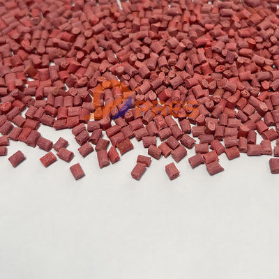acheter 50% de fibres de verre renforcées PPS rouge Matériau plastique Perles de granulés Moldable à la chaleur online manufacture
