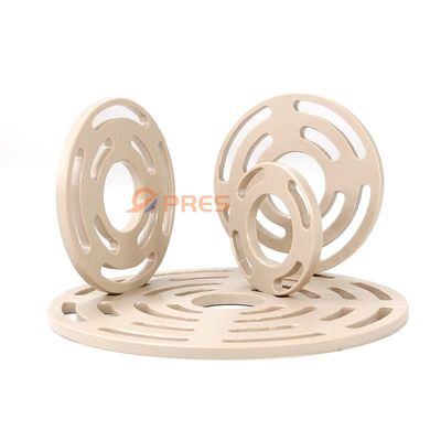 acheter Ingénierie de la résistance chimique à l'abrasion Parties en plastique PEEK Plaque de soupape OEM online manufacture